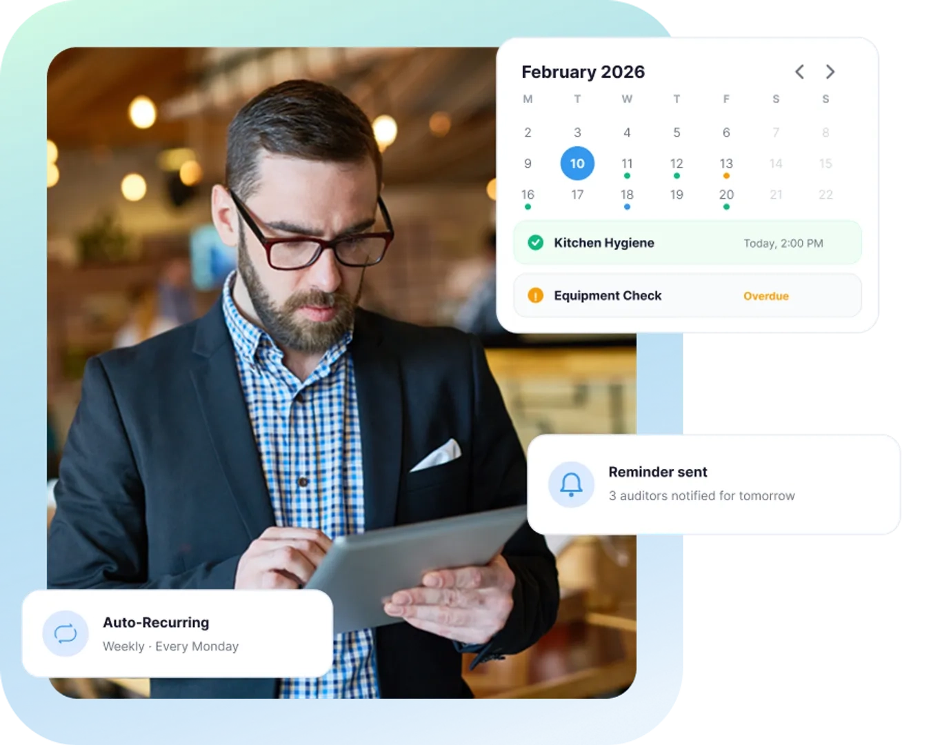 Never Miss an Audit Again